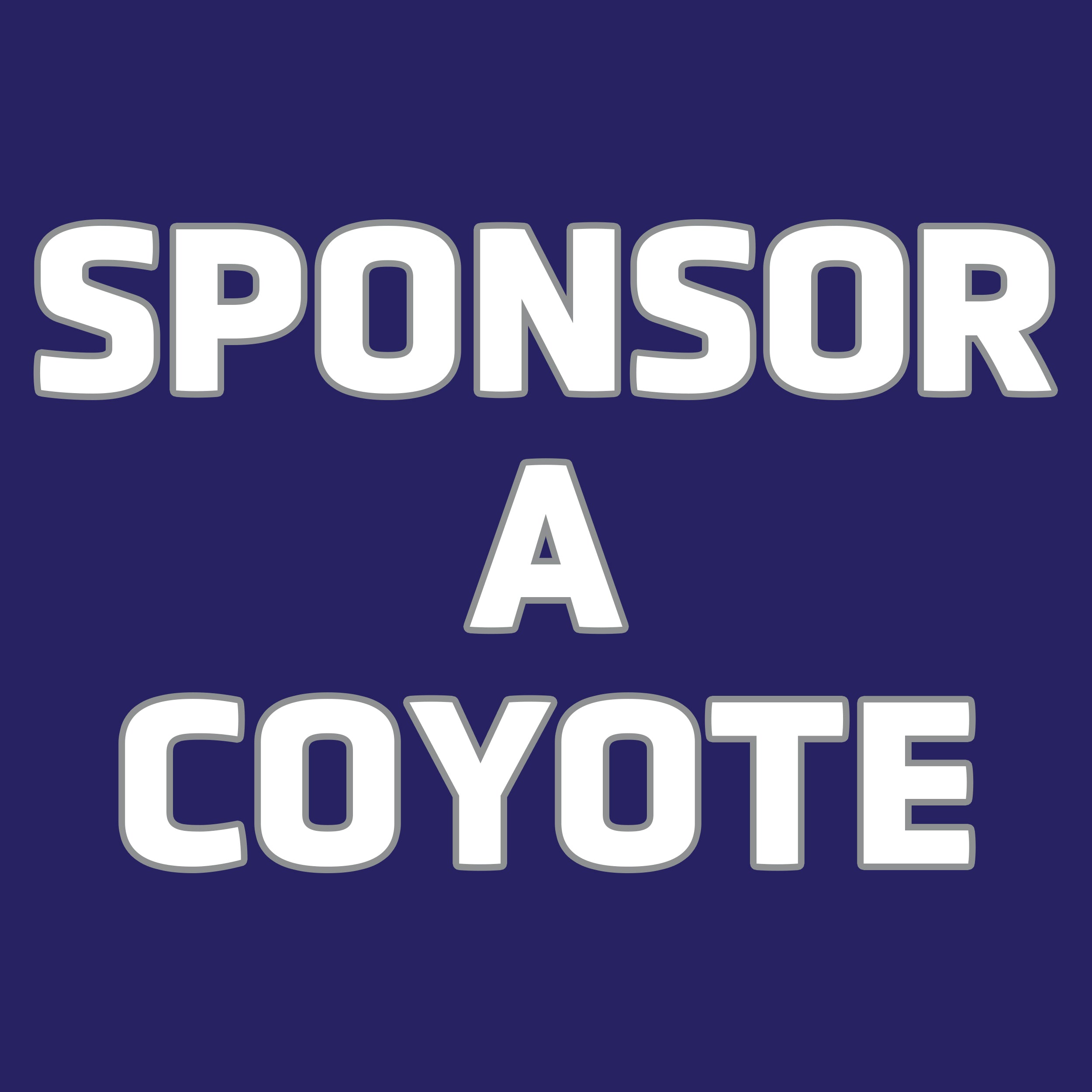 Sponsor A Coyote Columbus Coyotes sponsor-a-coyote-columbus-coyotes